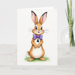 Cute Bunny Friend Greeting Card