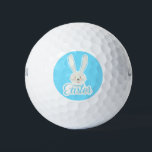 Cute Bunny Happy Easter Eggs Hunt Party Spring Golf Balls<br><div class="desc">Cute Bunny Happy Easter Eggs Hunt Party Spring Trendy Design Trendy Design. Easter Kids Event,  Birthday,  Baby Shower,  Easter Brunch Decoration. Cute Rabbit animal ears kids Illustration. Chinese New Year of Rabbit 2023. Beautiful Gift and Present</div>
