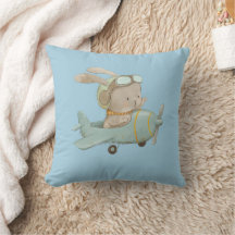 cute bunny in pilot helmet