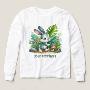 Cute bunny lovers customisable girls
