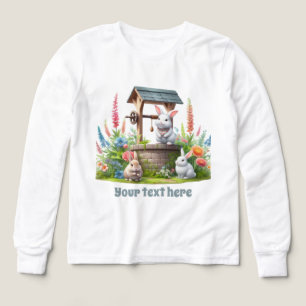 Cute bunny lovers customisable girls
