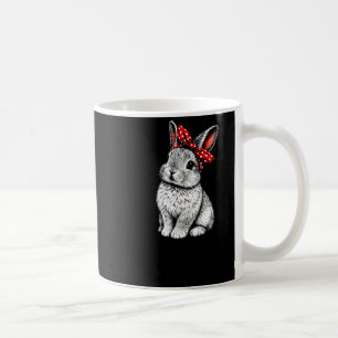 Cute bunny mum mama rabbit happy easter day women coffee mug