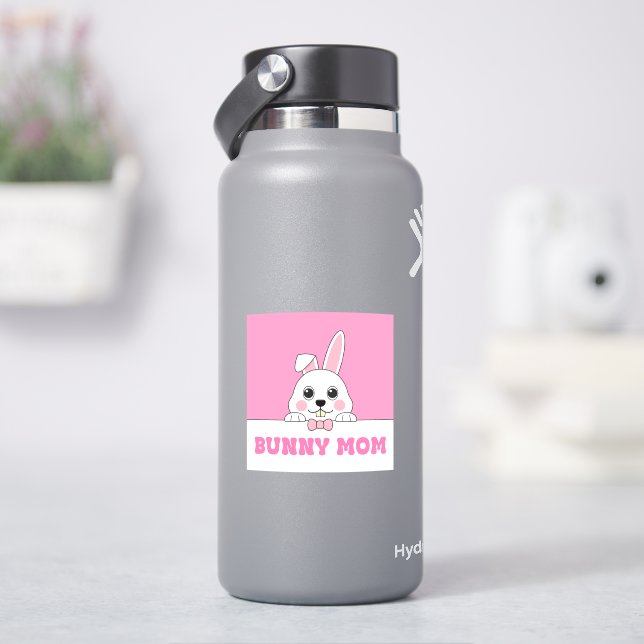 Cute Bunny Mum Pink  (HydroFlask)