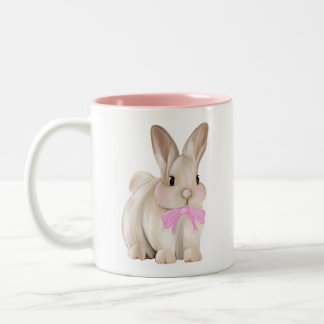 Cute Bunny Pink Mug