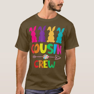 Cute Bunny Rabbit Cousin Crew Easter Day Cute Bunn T-Shirt