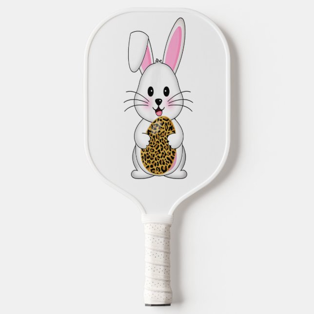 Cute Bunny Rabbit Padde Pickleball | Cute Itém Paddle (Front)