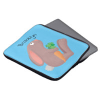 Cute bunny rabbit sitting with carrot cartoon