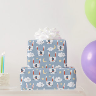 Cute Bunny Rabbit Wrapping Paper