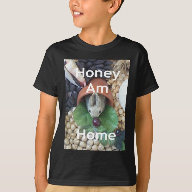 Cute Bunny Snacking T-Shirt (Front)