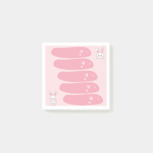 Cute Bunny Sticky Notes