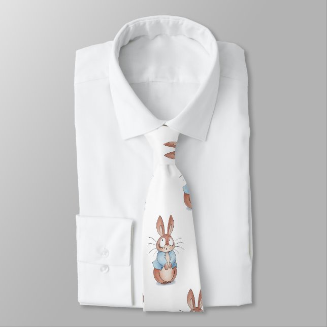 Cute bunny  tie (Tied)