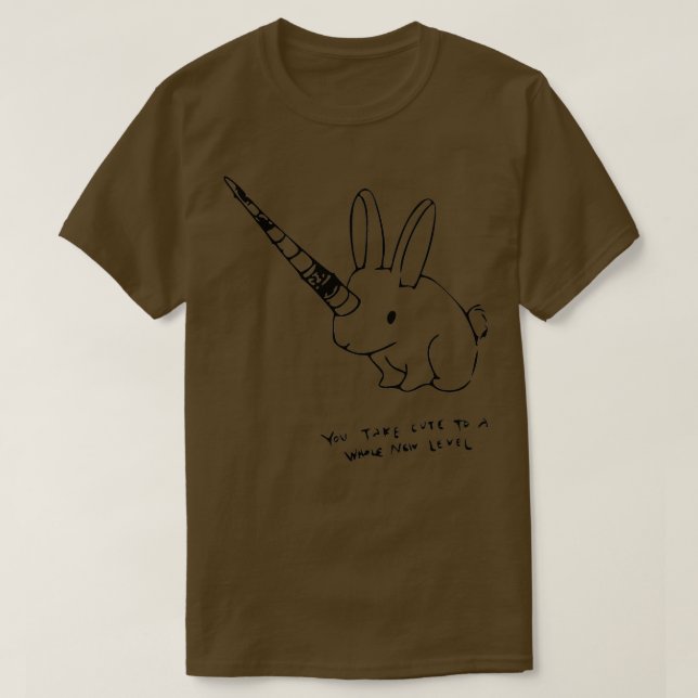 Cute Bunny Unicorn Essential T-Shirt (Design Front)