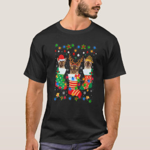 Cute Burmese Cat Kitten Christmas Socks Xmas T-Shirt