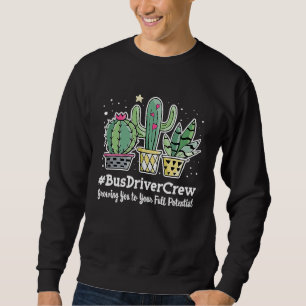 Cute Bus Driver Crew Appreciation Week Back to Sch Sweatshirt