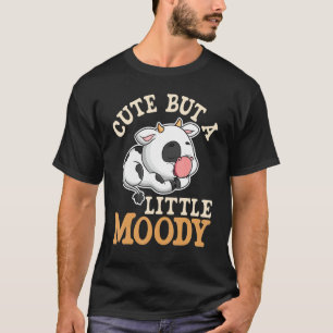 Cute But A Little Moody Cow Whisperer Animal 2 T-Shirt