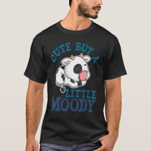 Cute But A Little Moody Cow Whisperer Animal T-Shirt