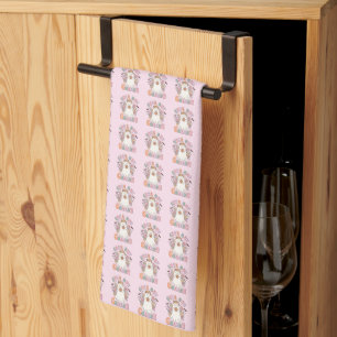 Cute But Creepy Halloween Tea Towel