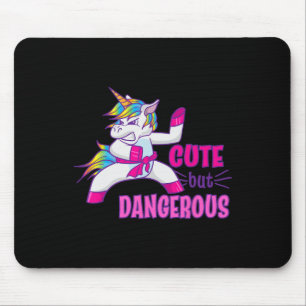 Cute But Dangerous Ninja Karate Taekwondo Kung Fu  Mouse Pad