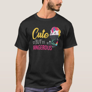 Cute But Dangerous Ninja Unicorn T-Shirt