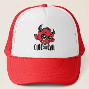 Cute But Evil Trucker Hat