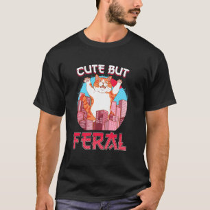 Cute but Feral! Wild Cat Party Concert Outfit All T-Shirt