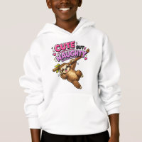 Cute but naughty sloth