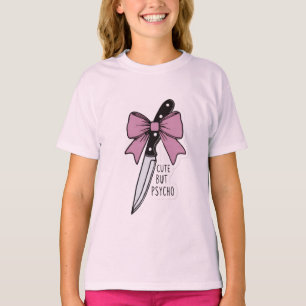 Cute But Psycho Aesthetic Sticker  T-Shirt
