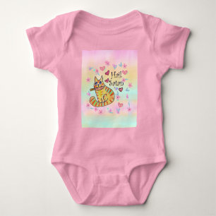 Cute but sarcastic kitty cat adorable baby bodysuit