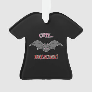 Cute but Scary Bat Ornament