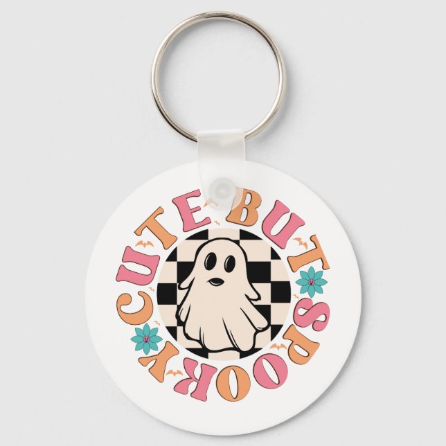 cute but spooky key ring (Front)