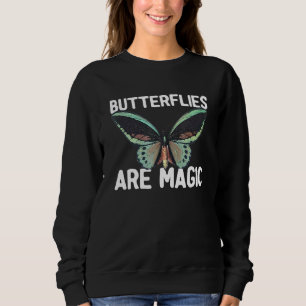 Cute Butterfly Butterflies Are Magic Bug Kids Sweatshirt