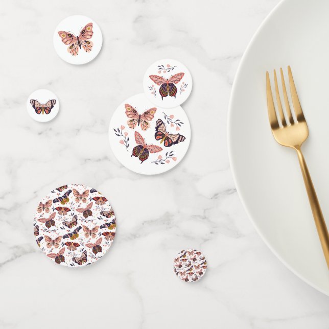 Cute Butterfly Confetti (Group)
