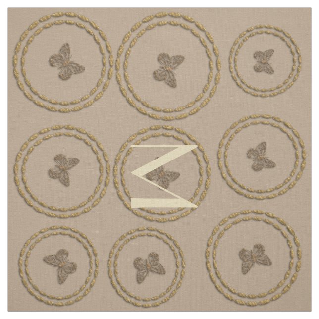 Cute Butterfly Fabric (Swatch)