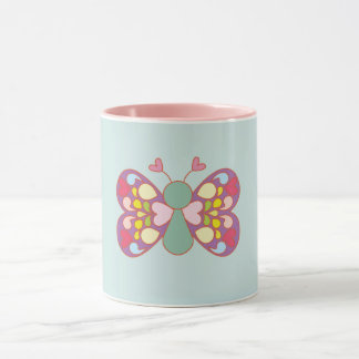 Cute butterfly mug