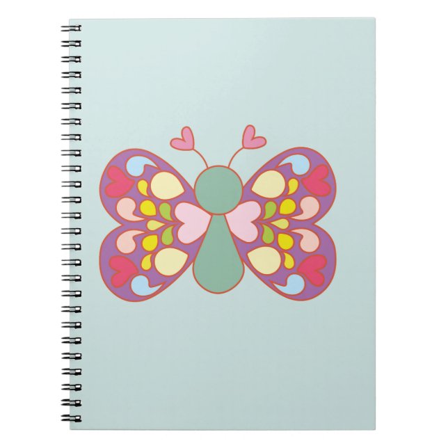 Cute butterfly notebook (Front)