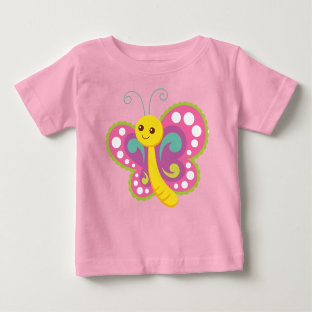 Cute Butterfly T-Shirt (Front)