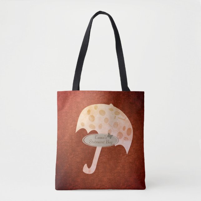 Cute Butterfly Tote Bag (Front)