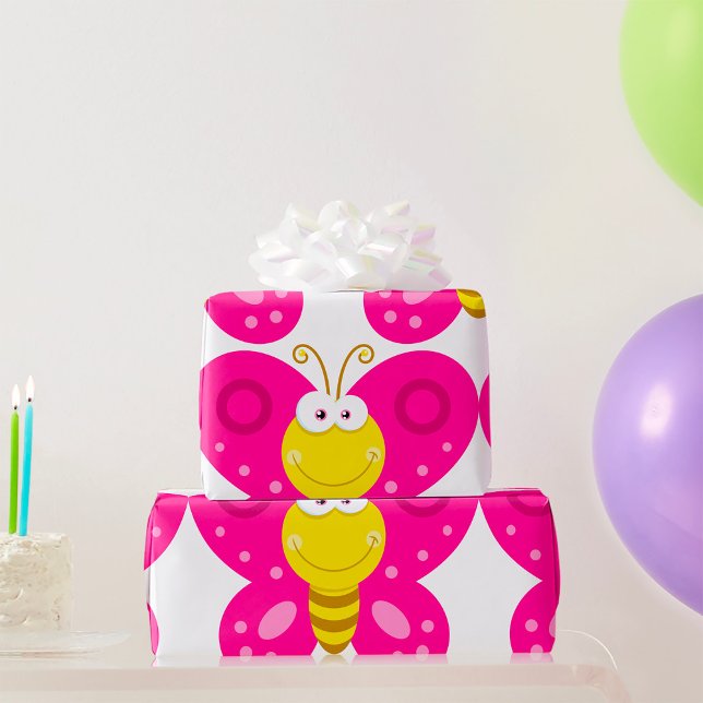Cute Butterfly Wrapping Paper (Creator Uploaded)