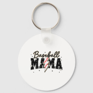 Cute Bysebyll Mama Lightning Game Day Season Sport Key Ring