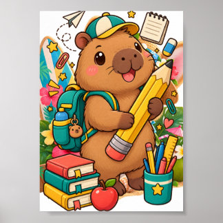 Cute cabypara wall decor