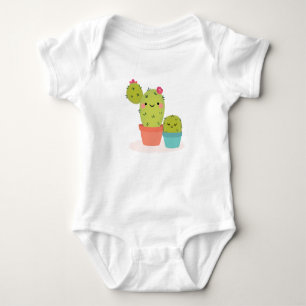 Cute Cactus Baby Bodysuit