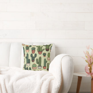 cute cactus cushion