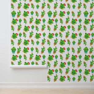 Cute Cactus, Green Cactus, Cactus Pattern Wallpaper