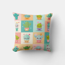 Cute Cactus Kawaii Baby Shower