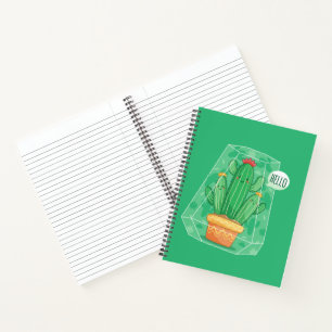cute Cactus Notebook