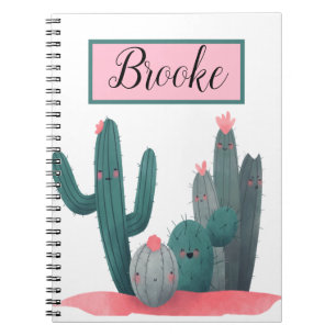 cute Cactus Notebook