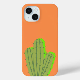 Cute Cactus Phone Case   Minimal Desert Plant Case