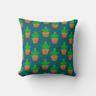 Cute cactus pillow