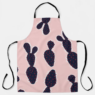 Cute cactus seamless pattern sweet mood and tone, apron