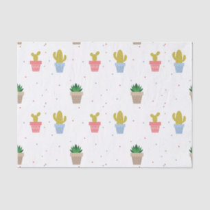 Cute Cactus Tissue Paper